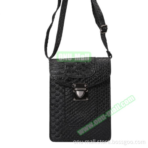 Private Label Cross Body Mini Bag, leather Pouch Bagfor Mobile Phones